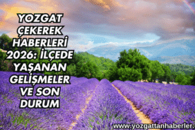 Yozgat Çekerek Haberleri 2026: İlçede Yaşanan Gelişmeler ve Son Durum